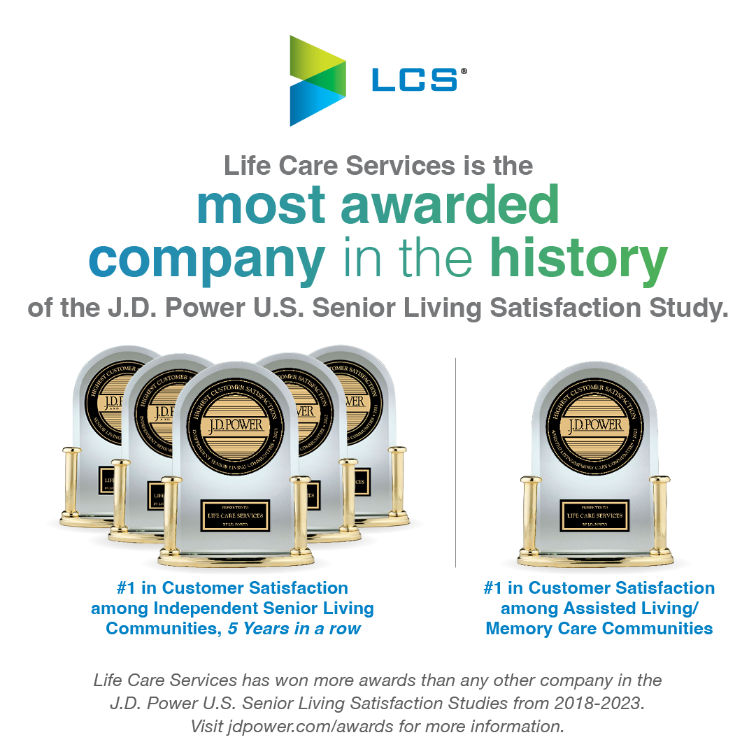 Wyndemere’s Management Company becomes J.D. Power’s most awarded brand in the history of its Senior Living Satisfaction Study
