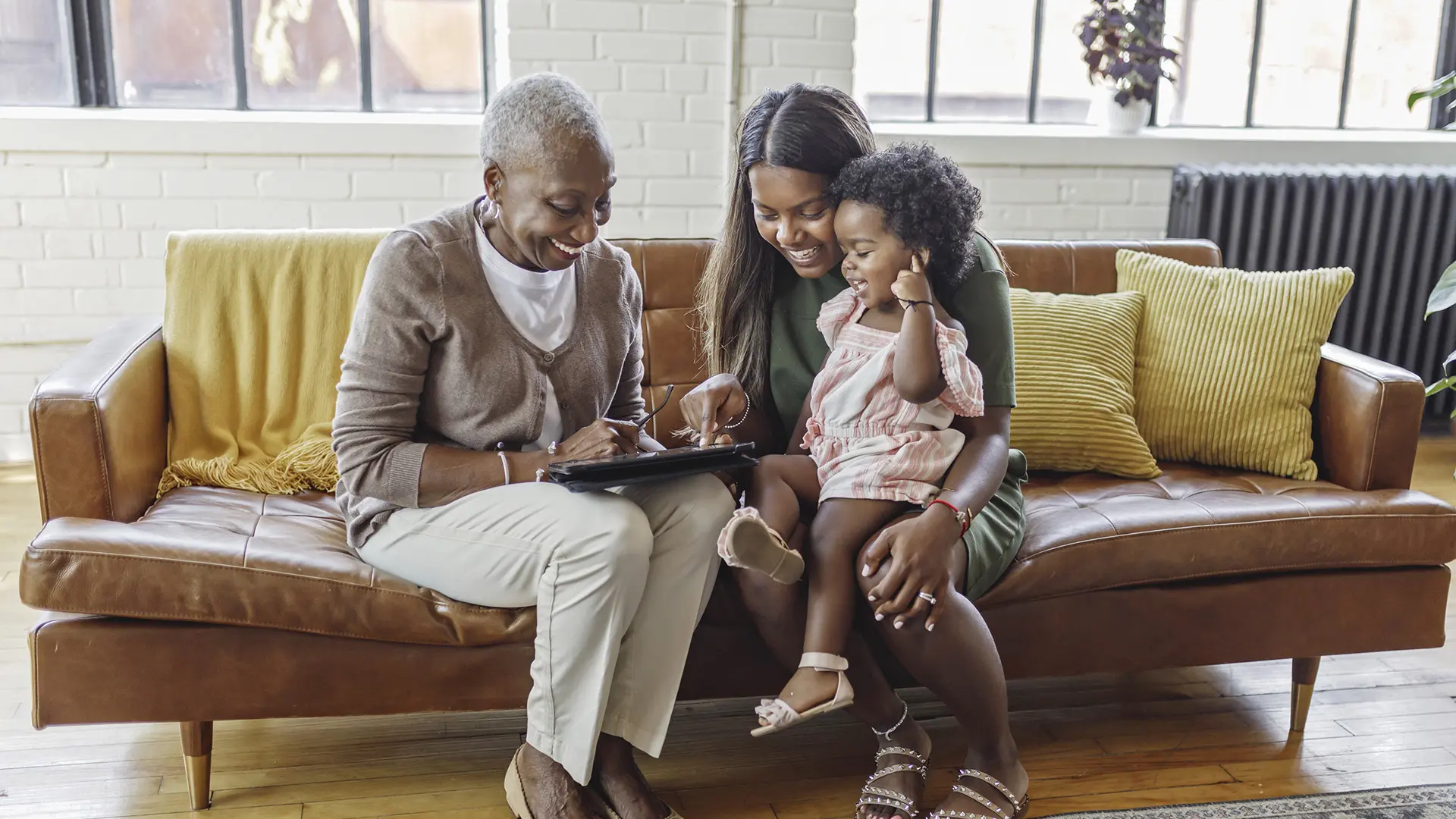 Multi-generation family bonding at home
