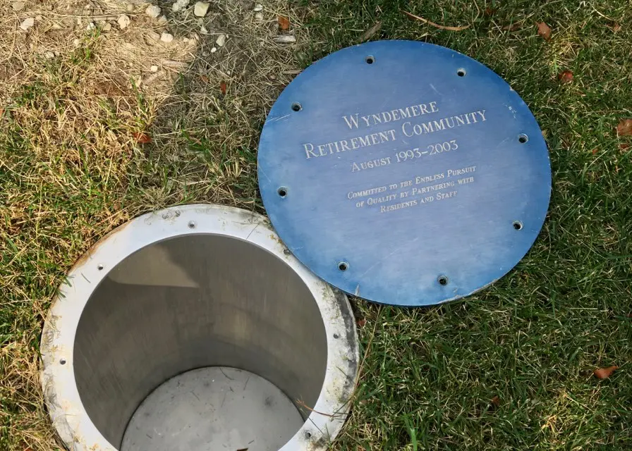 Wyndemere Celebrates 25 Years by Opening Time Capsule